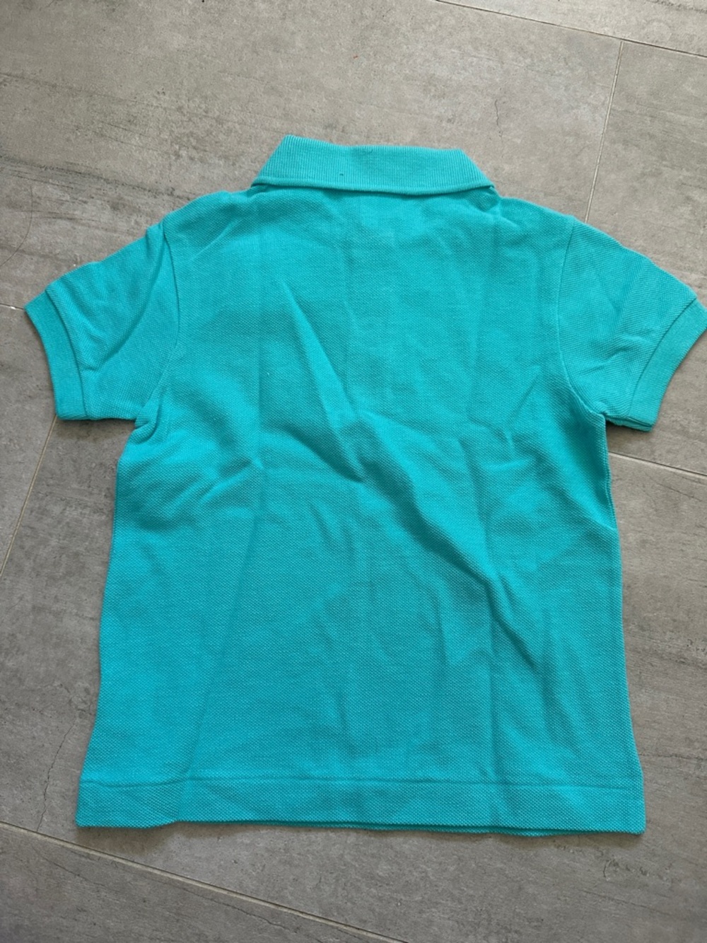 Lacoste Kids Short Sleeve Polo in Teal - 3T - NWT - Picture 4 of 4